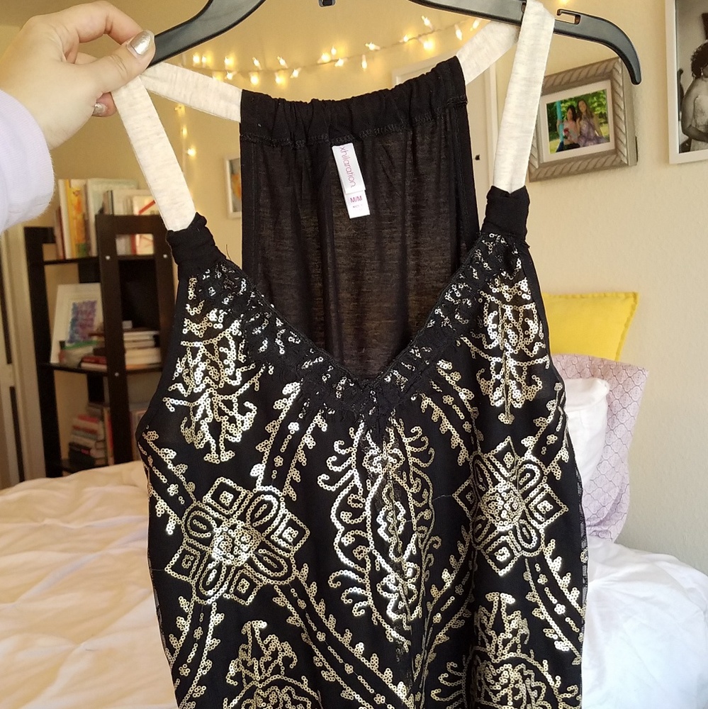 Sequin Tank